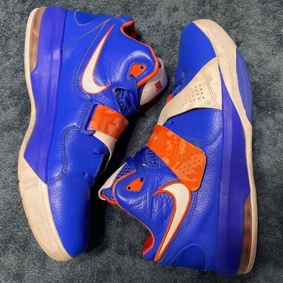 Nike Air Max Sweep Thru 'Amare Stoudemire Blue Orange PE 2011 Mens Sz 11(US) EUC - Picture 3 of 16